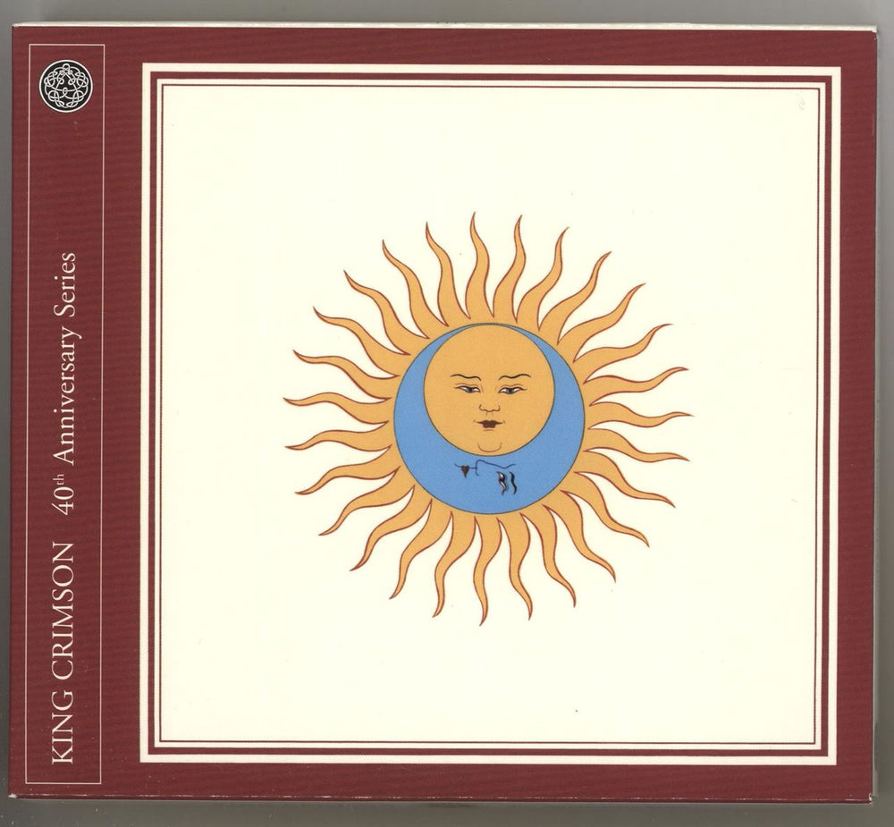 King Crimson Larks' Tongues in Aspic - 40th Anniversary UK 2-disc CD/DVD set KCSP5