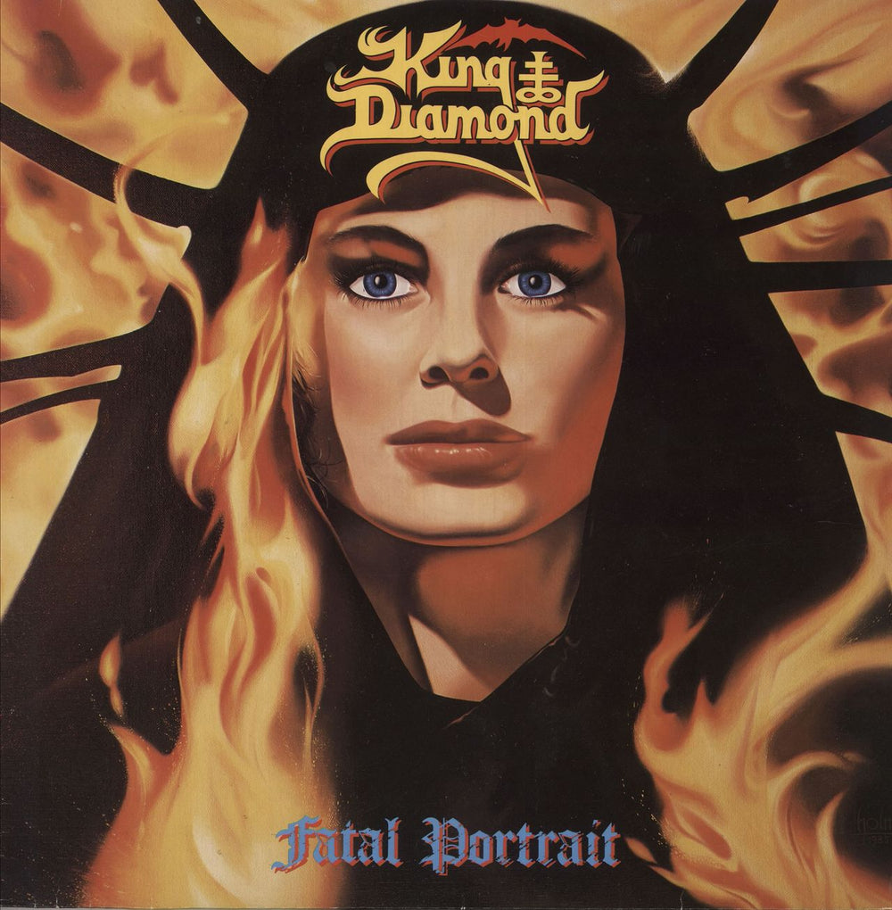 King Diamond Fatal Portrait Dutch vinyl LP album (LP record) RR9721