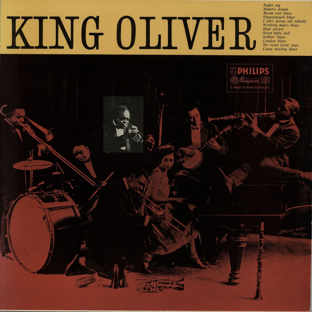 King Oliver King Oliver UK vinyl LP album (LP record) BBL7181