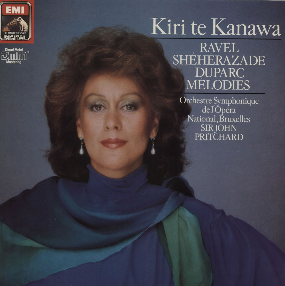 Kiri Te Kanawa Ravel: Sheherazade / Duparc: Melodies German vinyl LP album (LP record) 2701351