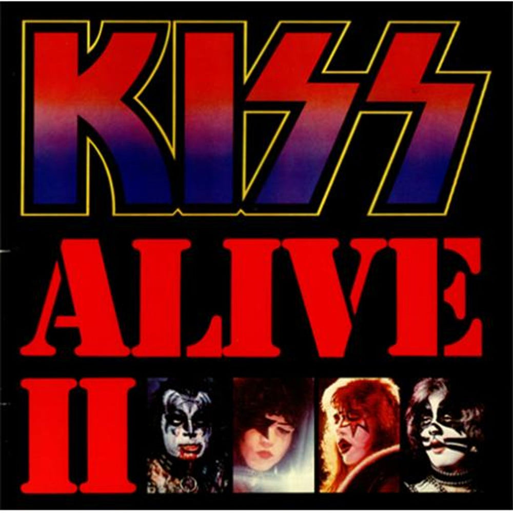 Kiss Alive II UK 2-LP vinyl record set (Double LP Album) 6685043