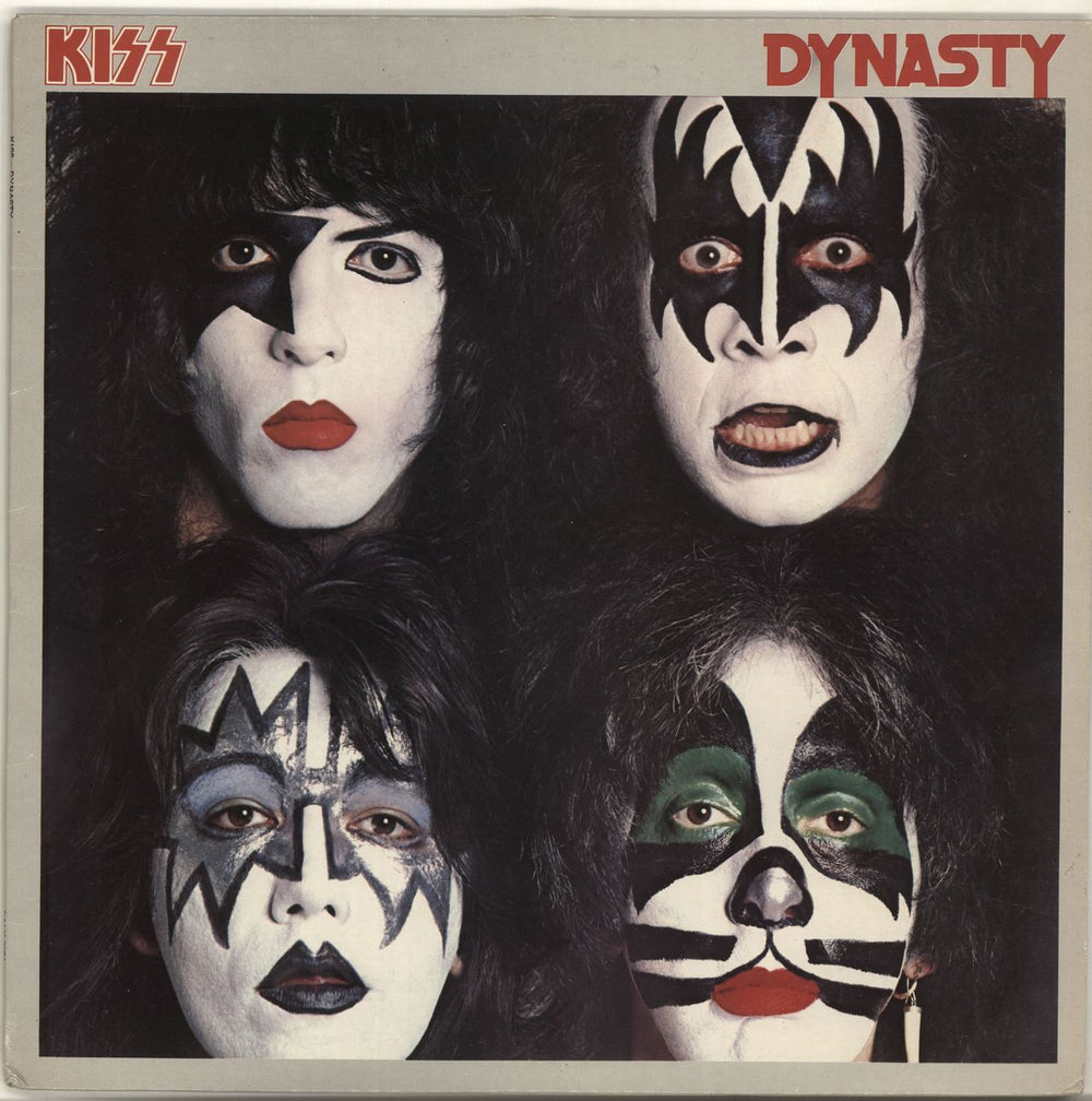 Kiss Dynasty UK vinyl LP album (LP record) CALH2051