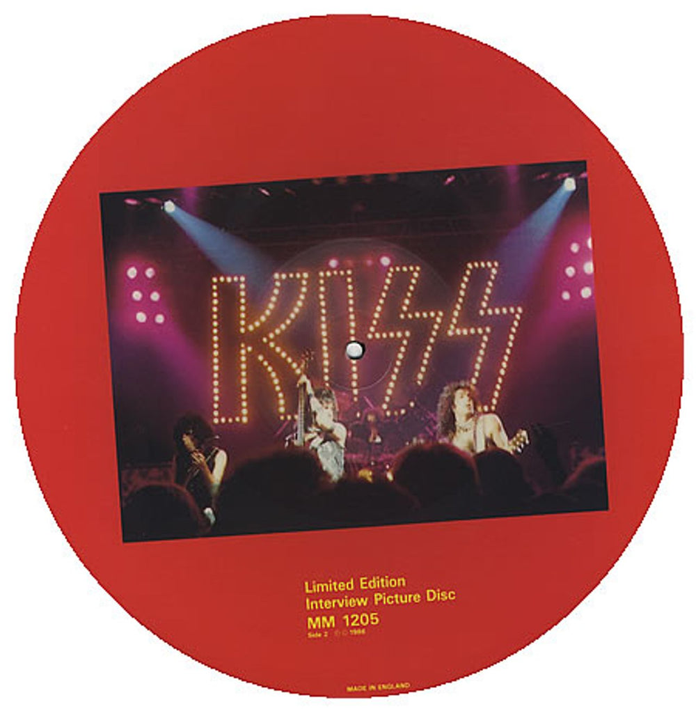 Kiss Interview Picture Disc UK picture disc LP (vinyl picture disc album) KISPDIN379736