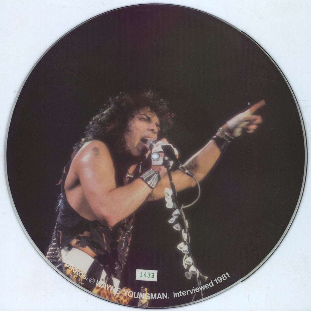 Kiss Interview With Kiss UK 12" vinyl picture disc (12 inch picture record)