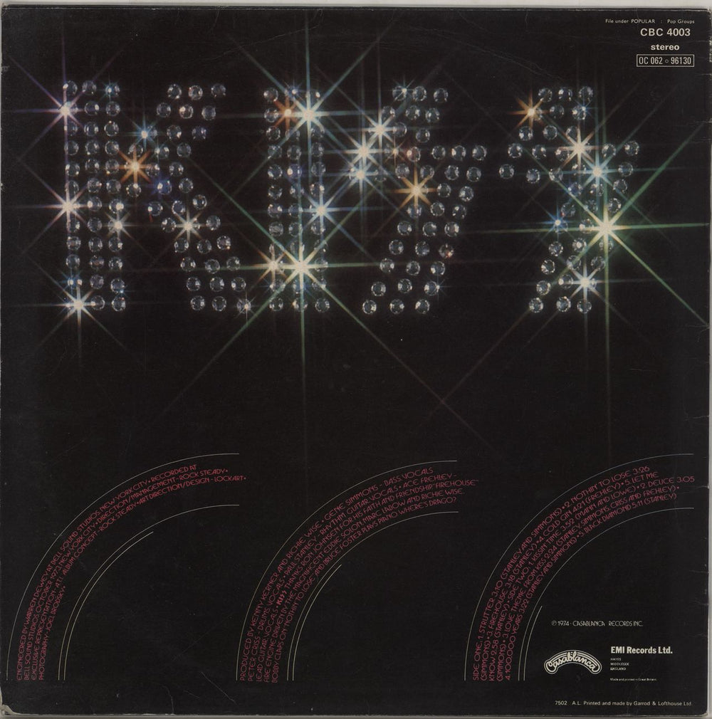 Kiss Kiss - 1st - VG/EX UK vinyl LP album (LP record)