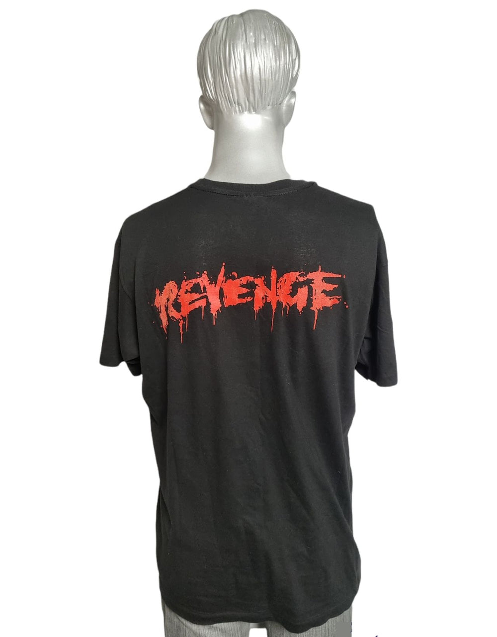 Kiss Revenge tour - worn -EX US t-shirt KISTSRE791608