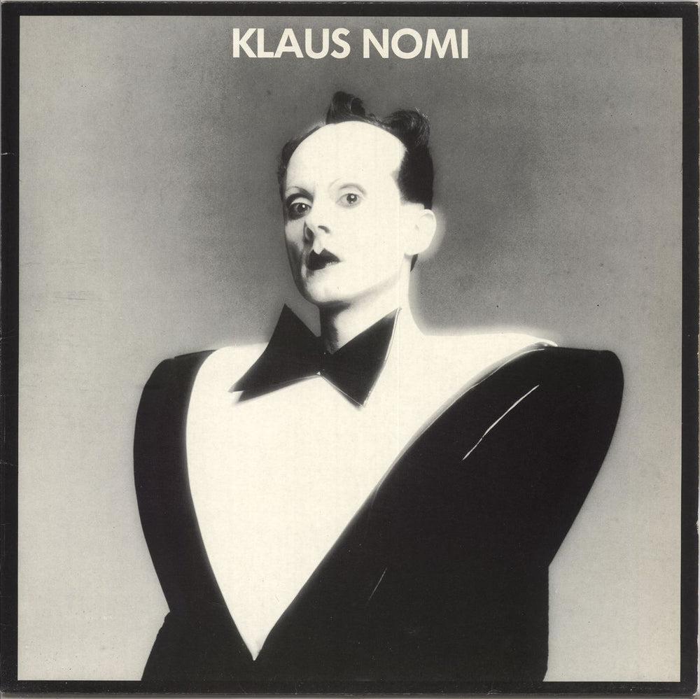 Klaus Nomi Klaus Nomi UK vinyl LP album (LP record) RCALP6026