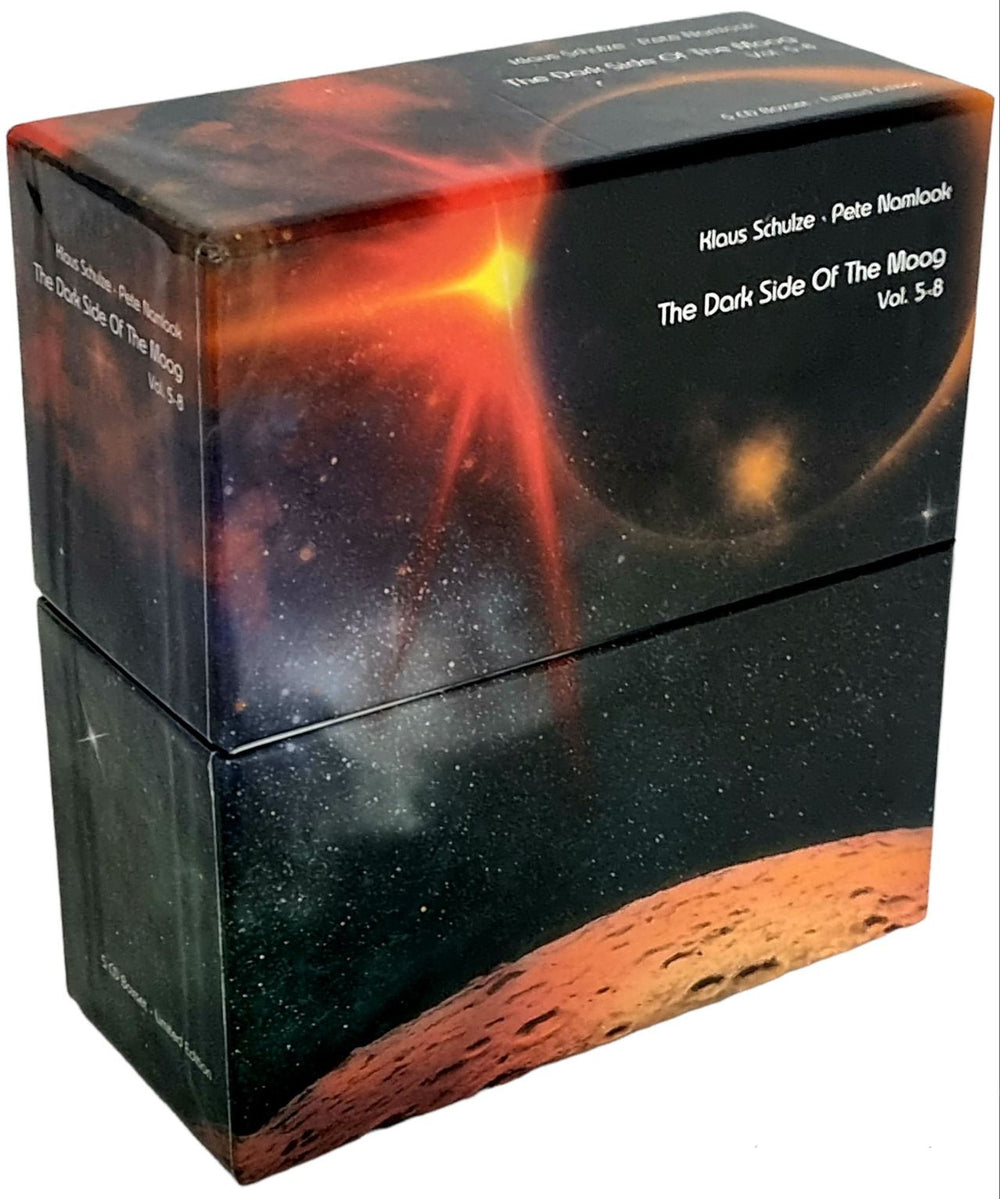 Klaus Schulze The Dark Side Of The Moog Vol. 5-9 UK CD Album Box Set MIG013925CDBOXSET