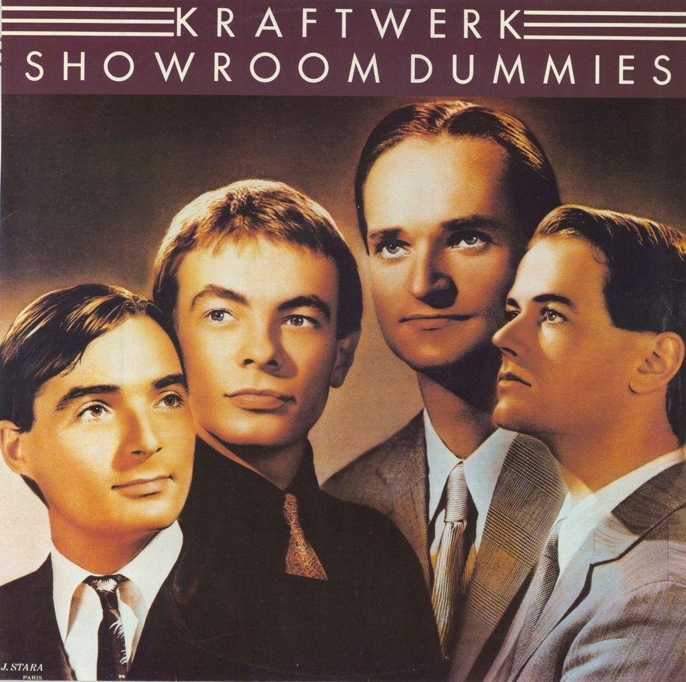 Kraftwerk Showroom Dummies UK 12" vinyl single (12 inch record / Maxi-single) 12EMI5272