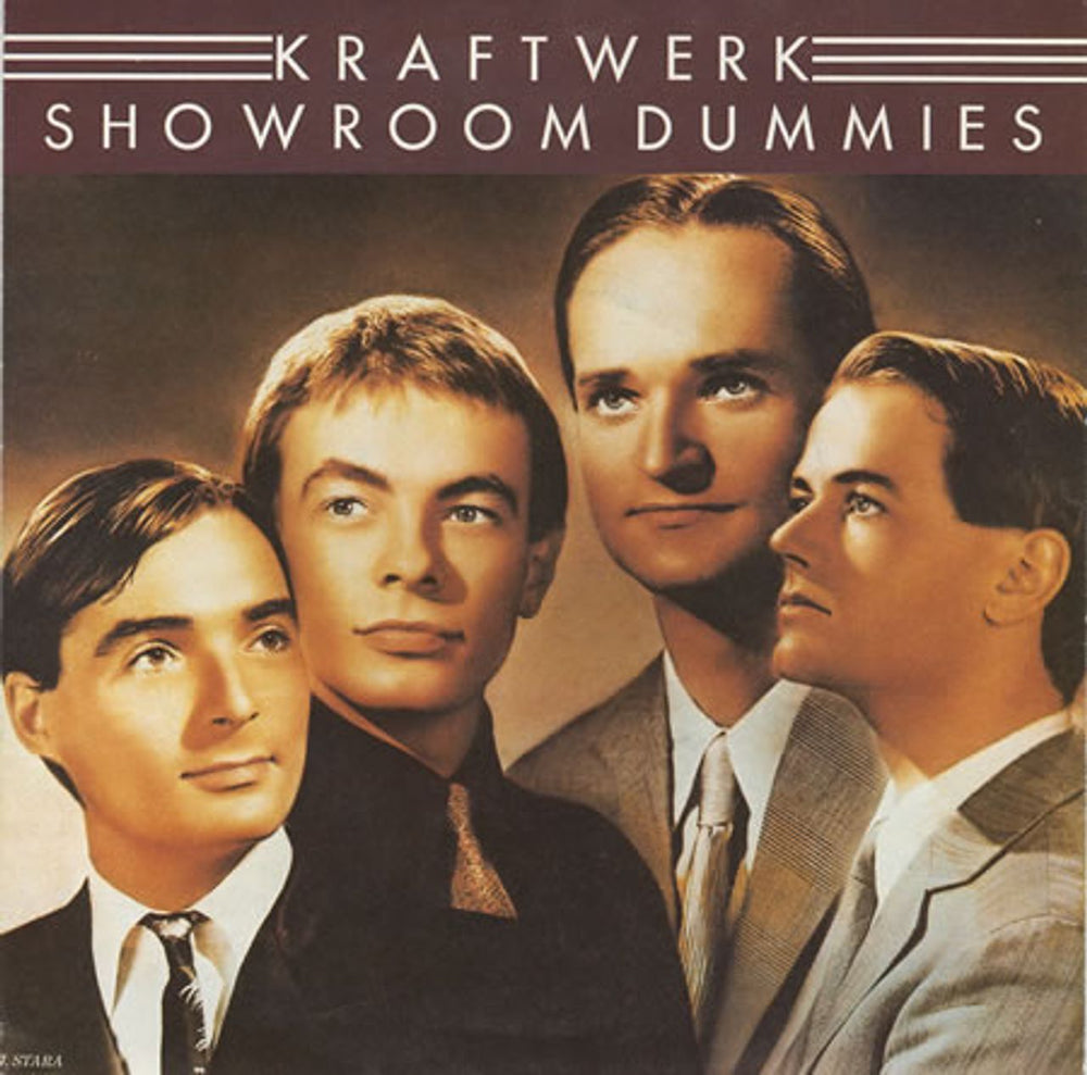 Kraftwerk Showroom Dummies UK 7" vinyl single (7 inch record / 45) EMI5272