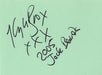 Kyla Brox Page From An Autograph Book UK memorabilia AUTOGRAPH