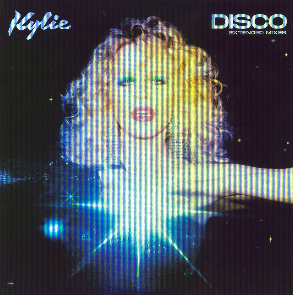 Kylie Minogue Disco: Extended Mixes - Purple Vinyl + Rainbow Laminate Sleeve UK 2-LP vinyl record set (Double LP Album) 538695901