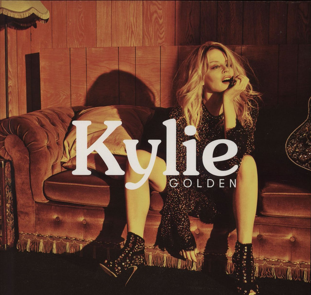 Kylie Minogue Golden UK vinyl LP album (LP record) 538360801