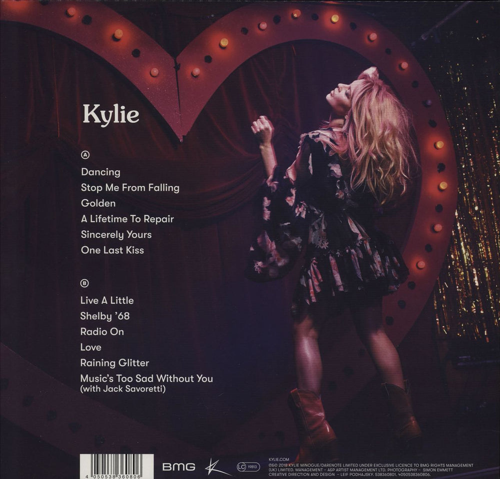 Kylie Minogue Golden UK vinyl LP album (LP record) KYLLPGO750519