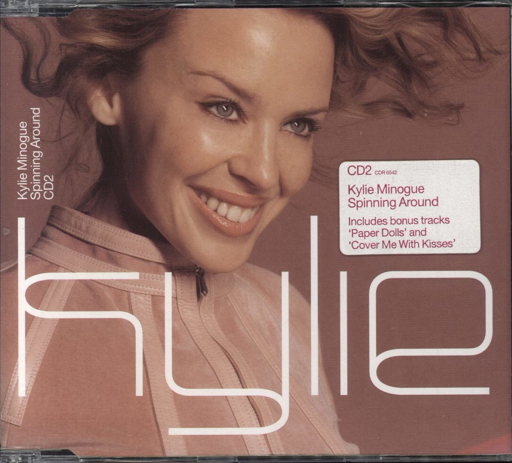 Kylie Minogue Spinning Around UK 2-CD single set (Double CD single) 724388879507