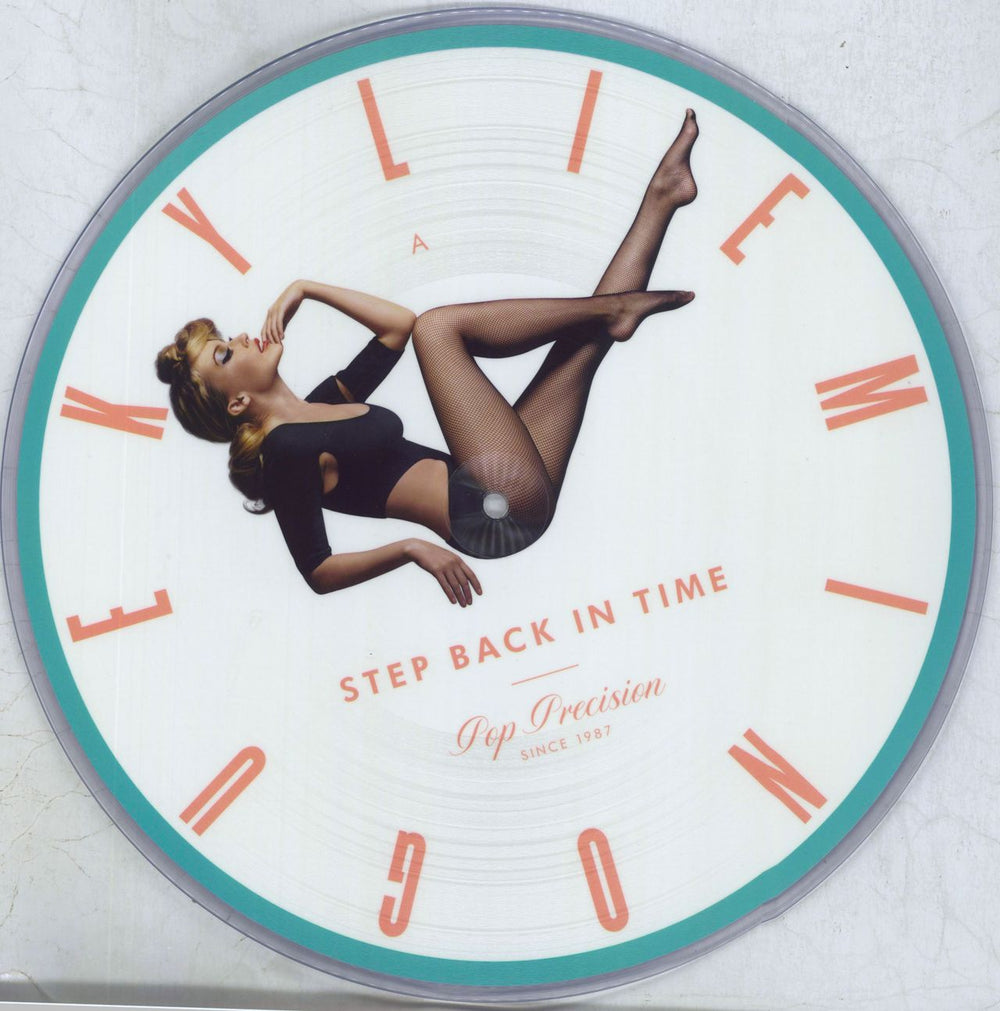 Kylie Minogue Step Back In Time: The Definitive Collection UK picture disc LP (vinyl picture disc album) KYLPDST827378