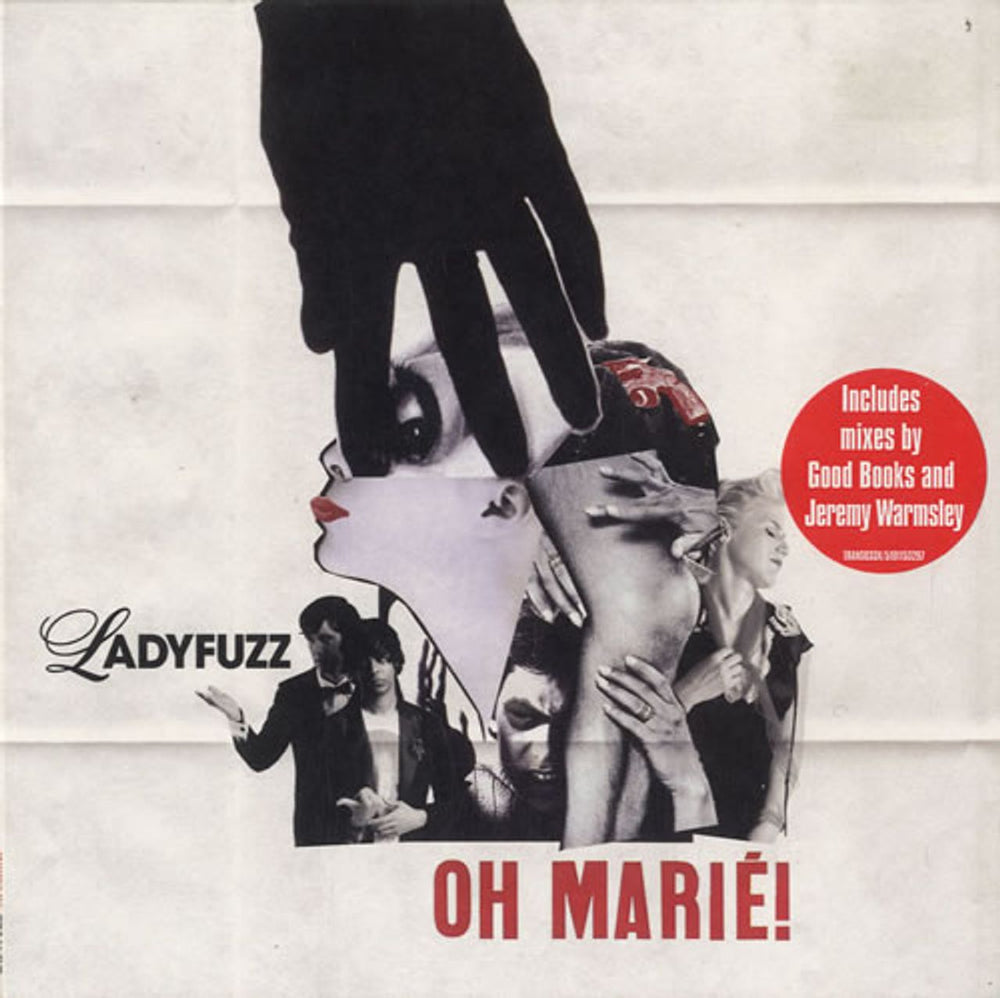 Ladyfuzz Oh Marie! - Red Vinyl UK 7" vinyl single (7 inch record / 45) TRANS033X