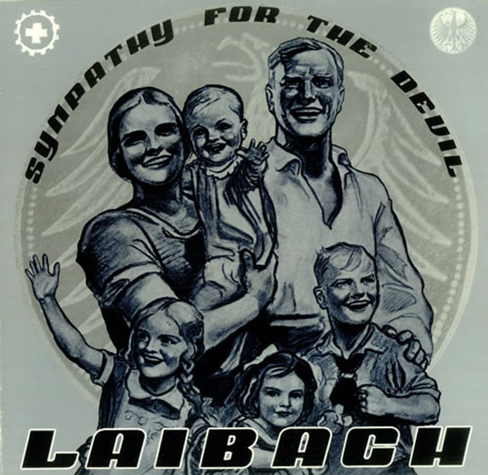 Laibach Sympathy For The Devil UK 12" vinyl single (12 inch record / Maxi-single) 1MUTE80T