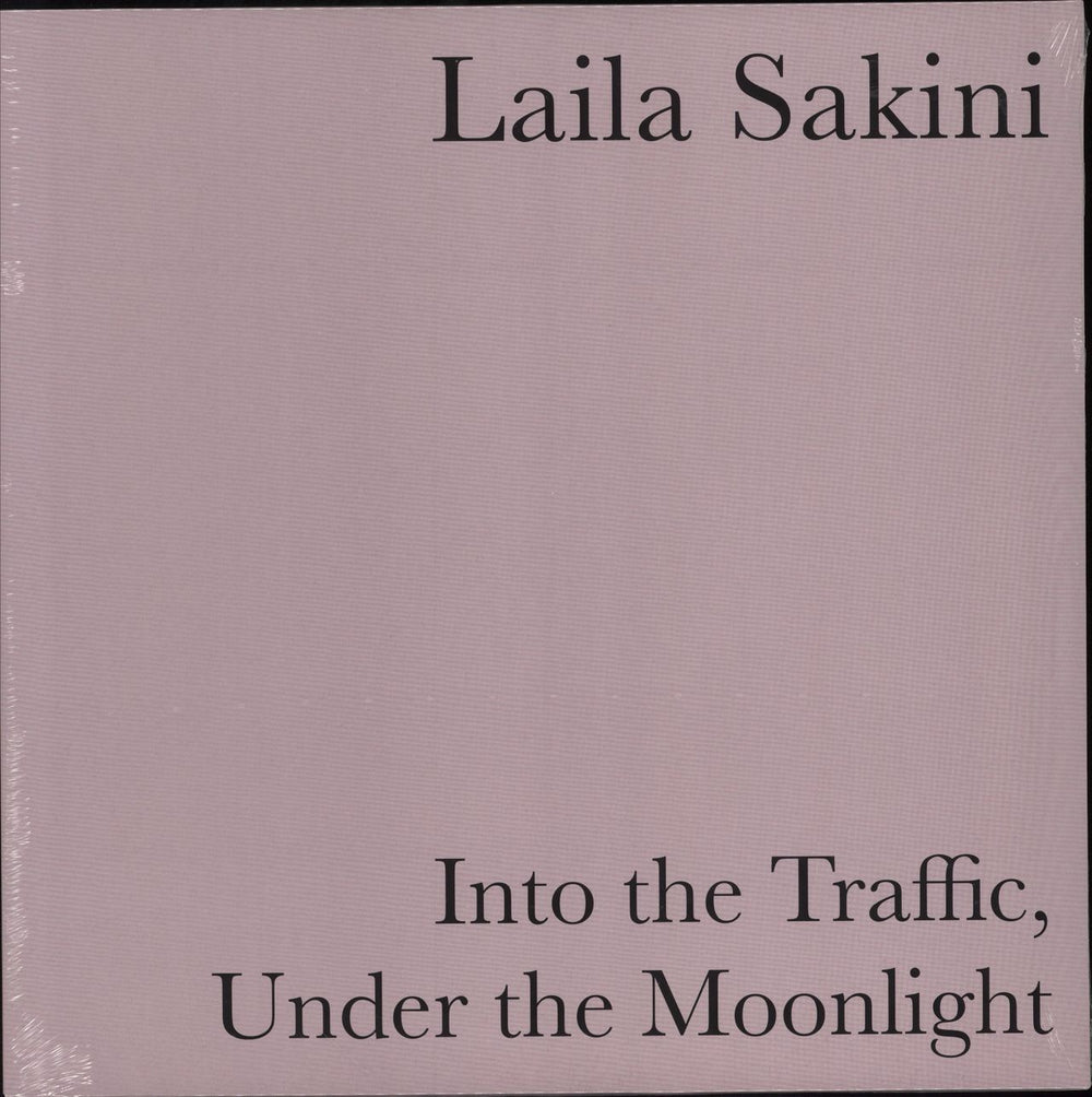 Laila Sakini Into the Traffic, Under the Moonlight - Sealed UK vinyl LP album (LP record) LT001V