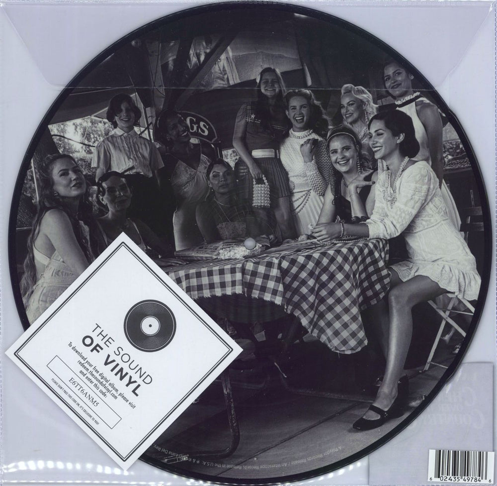 Lana Del Rey Chemtrails Over The Country Club: Online Exclusive UK picture disc LP (vinyl picture disc album) 602435497846