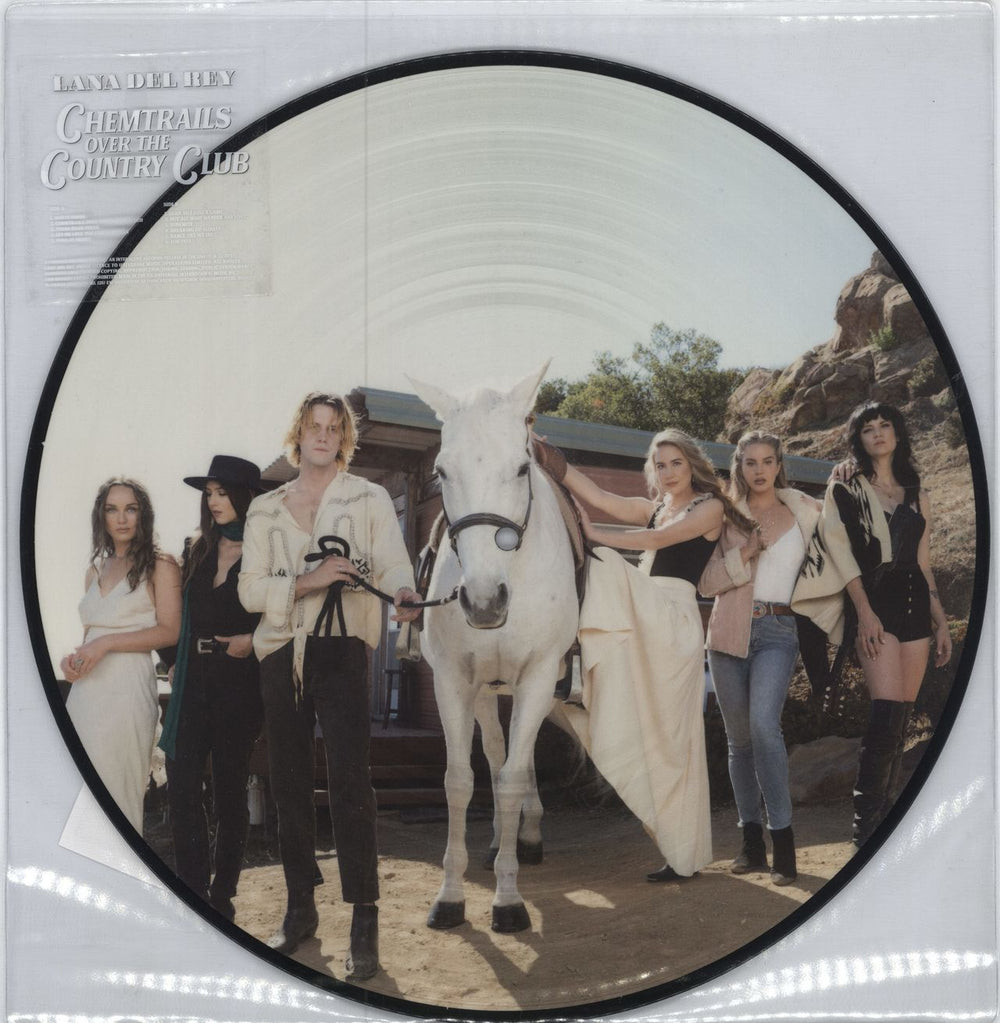 Lana Del Rey Chemtrails Over The Country Club: Spotify Exclusive UK picture disc LP (vinyl picture disc album) 3549784