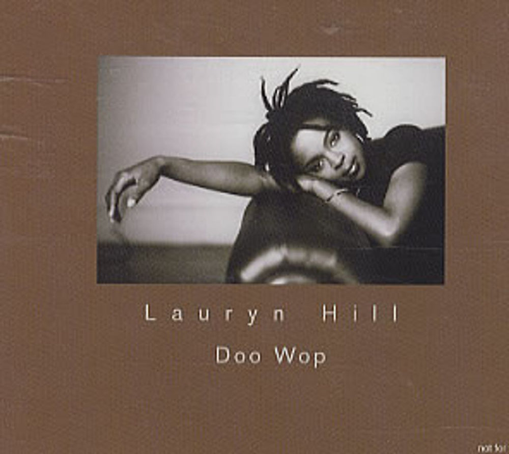 Lauryn Hill Doo Wop Japanese Promo CD single (CD5 / 5") XDCS-93324