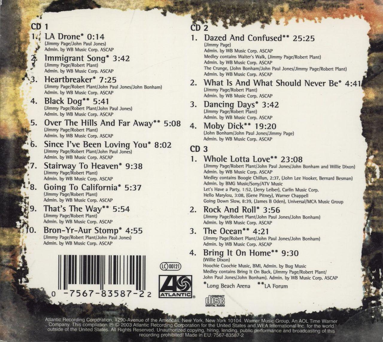 Led Zeppelin How The West Was Won UK 3-CD set — RareVinyl.com