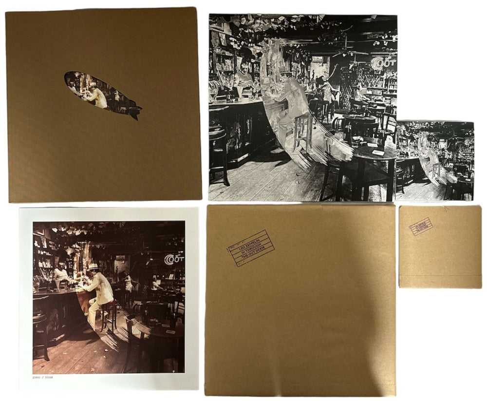 Led Zeppelin In Through The Out Door - Super Deluxe Edition - Numbered UK Vinyl Box Set ZEPVXIN821852