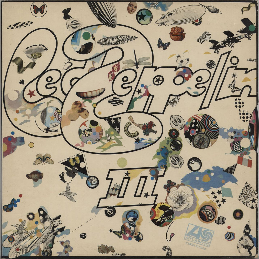 Led Zeppelin Led Zeppelin III - late 70s - 9th UK vinyl LP album (LP record) K50002