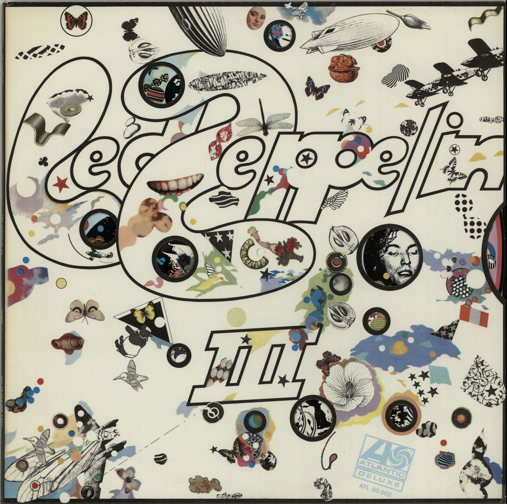 Led Zeppelin Led Zeppelin III - UK Vinyl German vinyl LP album (LP record) ATL50002