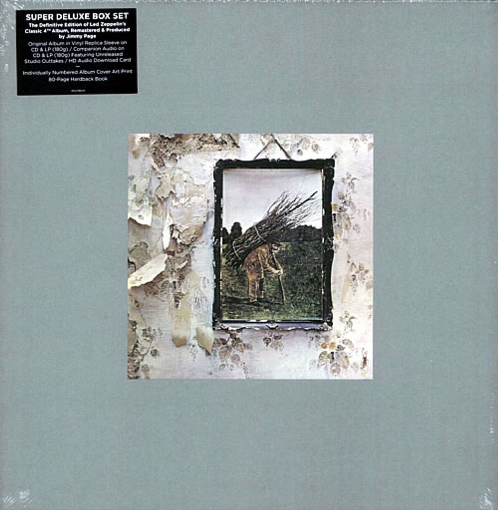 Led Zeppelin Led Zeppelin IV - Numbered Super Deluxe - Sealed UK Vinyl Box Set 81227964313