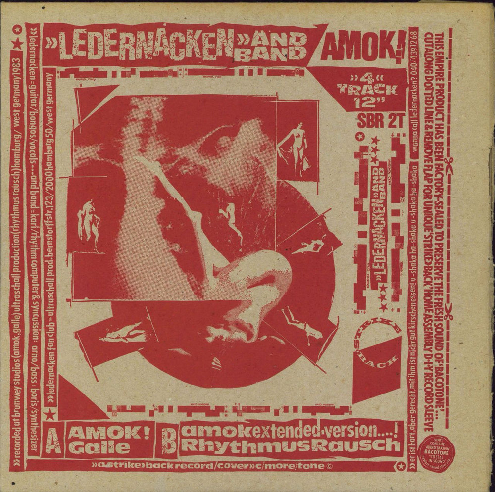 Ledernacken Amok! UK 12" vinyl single (12 inch record / Maxi-single) SBR2T