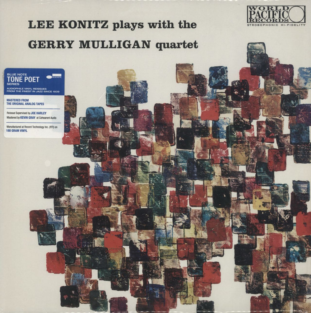 Lee Konitz Lee Konitz Plays With The Gerry Mulligan Quartet - 180gram Vinyl - Sealed US vinyl LP album (LP record) PJM-406