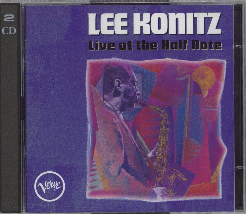 Lee Konitz Live At The Half Note German 2 CD album set (Double CD) 521659-2