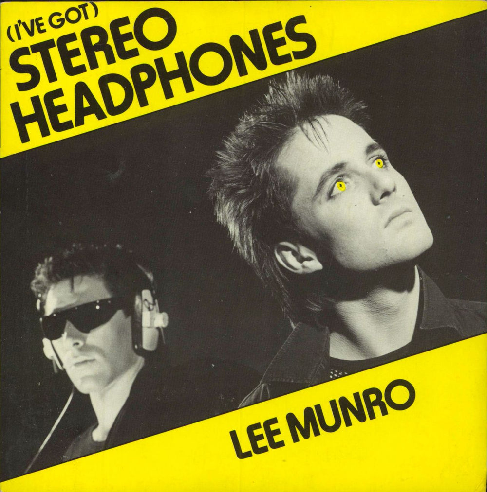 Lee Munro (I've Got) Stereo Headphones UK 7" vinyl single (7 inch record / 45) NU20