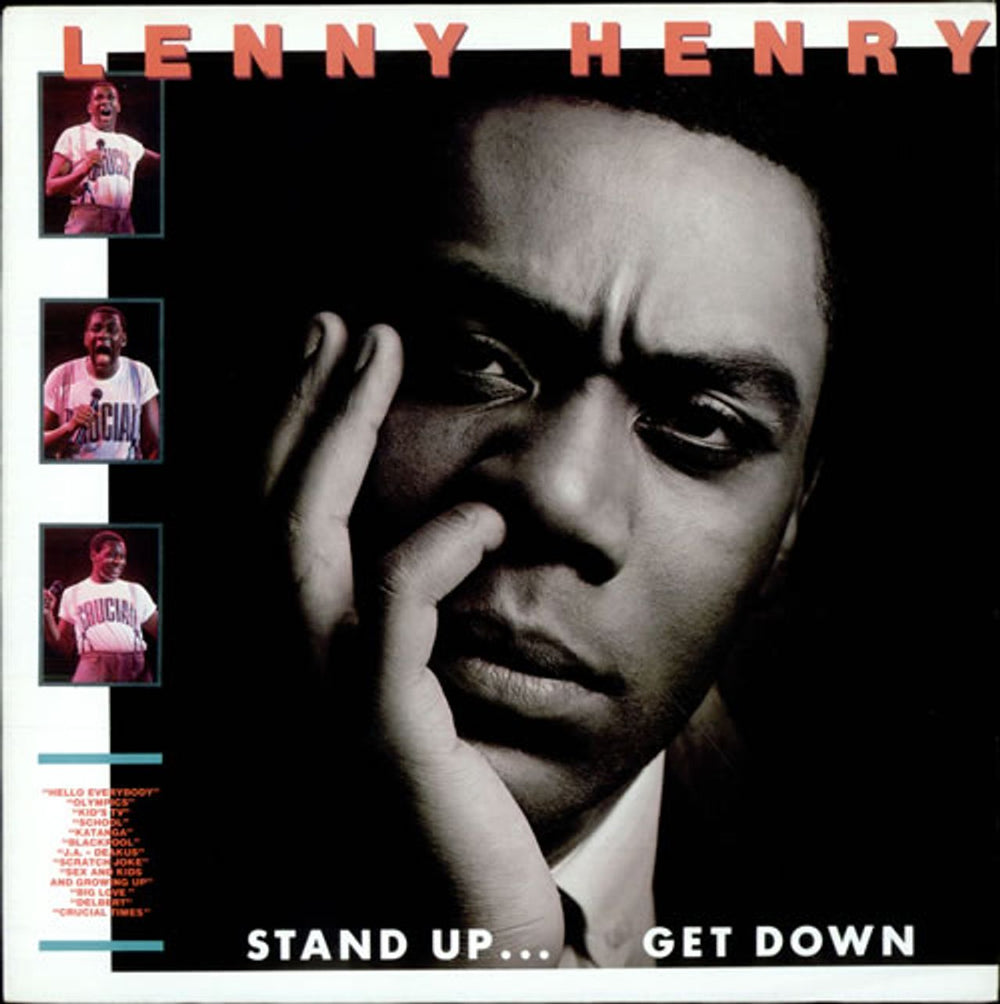 Lenny Henry Stand Up... Get Down UK vinyl LP album (LP record) CHR1484