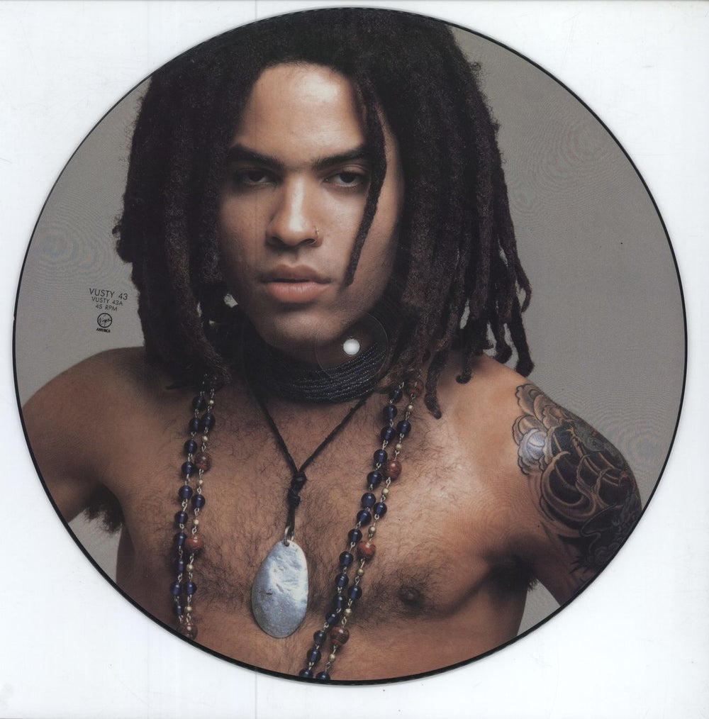 Lenny Kravitz It Ain't Over 'Til It's Over UK 12" vinyl picture disc (12 inch picture record) VUSTY43