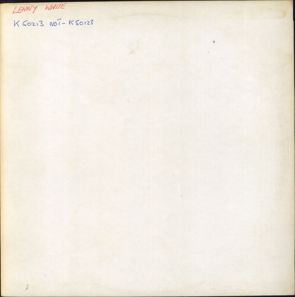 Lenny White Venusian Summer - Test Pressing UK vinyl LP album (LP record) K50213