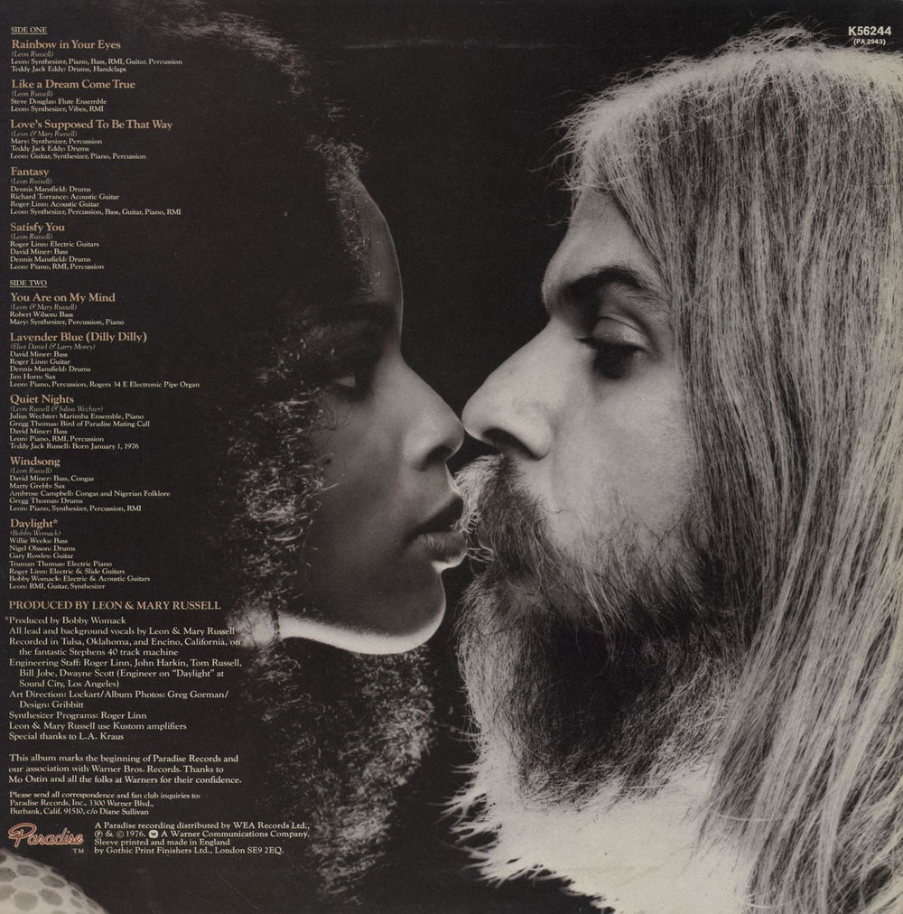 Leon Russell Wedding Album UK Vinyl LP — RareVinyl.com