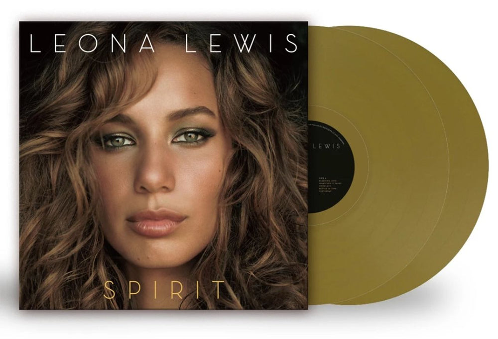 Leona Lewis Spirit - Gold Vinyl - Sealed UK 2-LP vinyl record set (Double LP Album) 19658808961