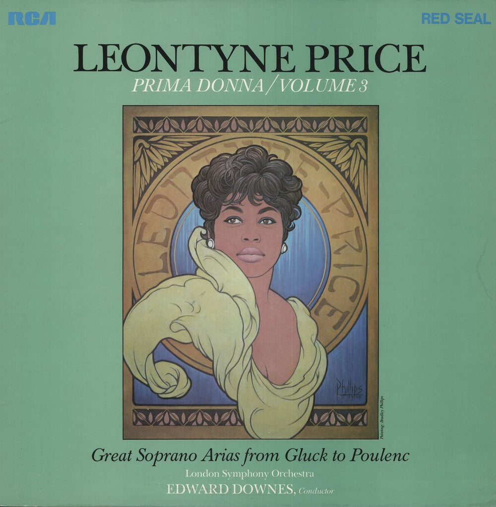 Leontyne Price Prima Donna / Volume 3 UK vinyl LP album (LP record) SER5589