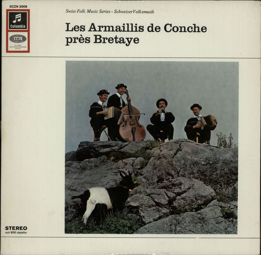 Les Armaillis De Conche Les Armaillis De Conche Près Bretaye Swiss vinyl LP album (LP record) SCZN2009