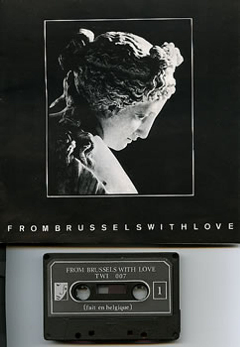 Les Disques Du Crépuscule From Brussels With Love Belgian cassette album TWI007