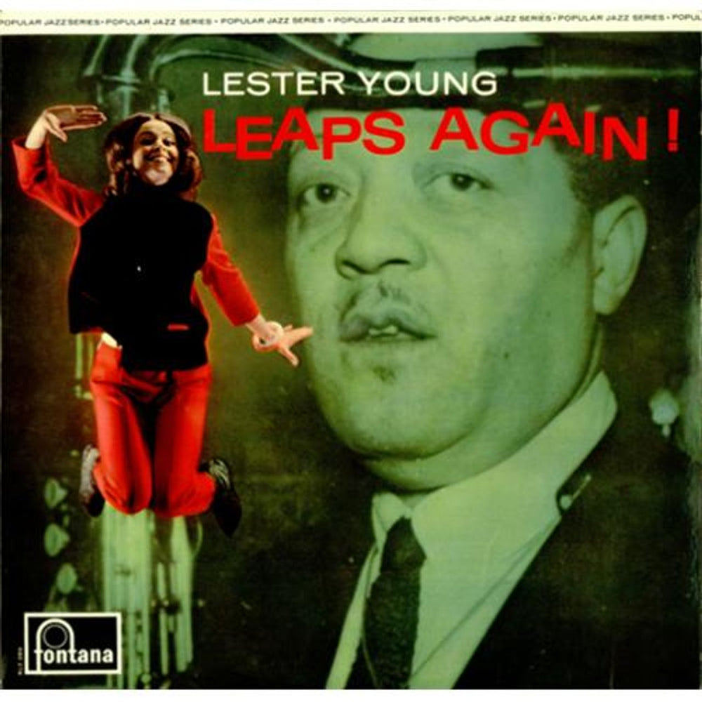 Lester Young Leaps Again! UK vinyl LP album (LP record) FJL128