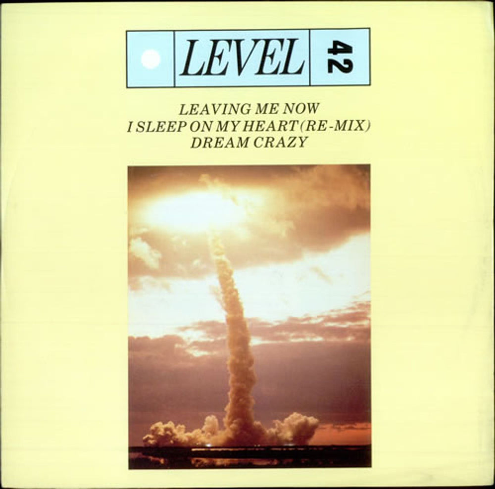 Level 42 Leaving Me Now UK 12" vinyl single (12 inch record / Maxi-single) POSPX776