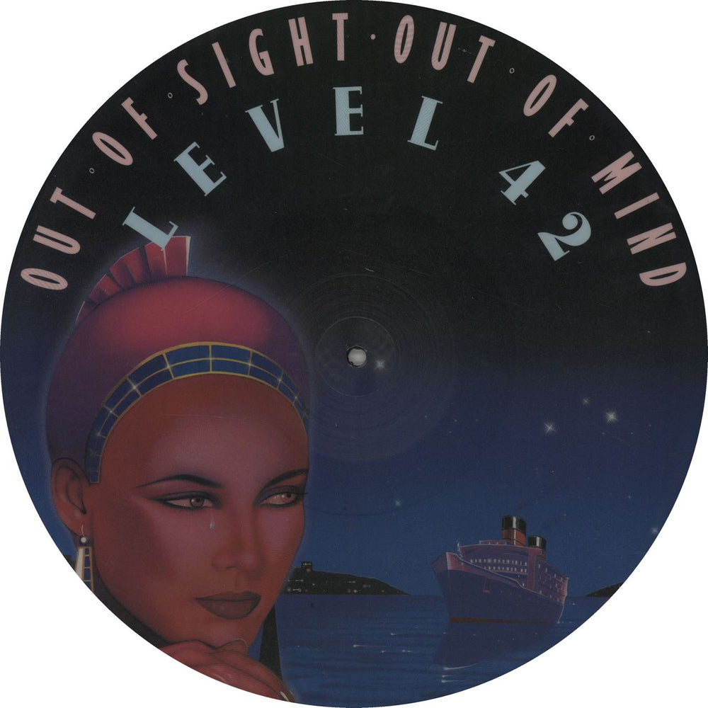 Level 42 Out Of Sight Out Of Mind UK 12" vinyl picture disc (12 inch picture record) POPPX570