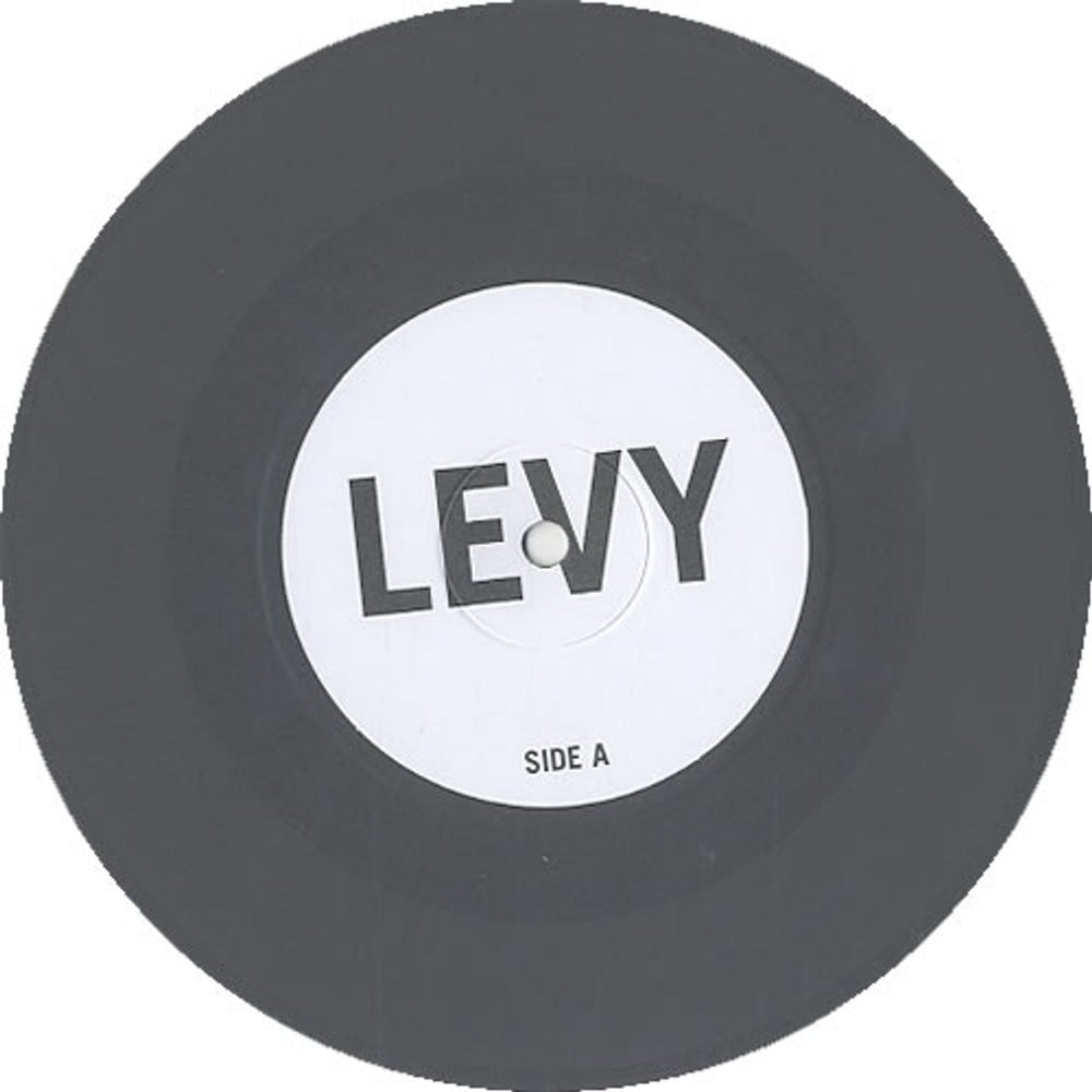 levy On The Dance Floor - Grey Vinyl + Autographed UK 7" vinyl single (7 inch record / 45) LD507ON367038