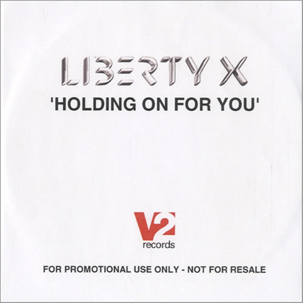 Liberty X Holding On For You UK Promo CD-R acetate CD-R ACETATE