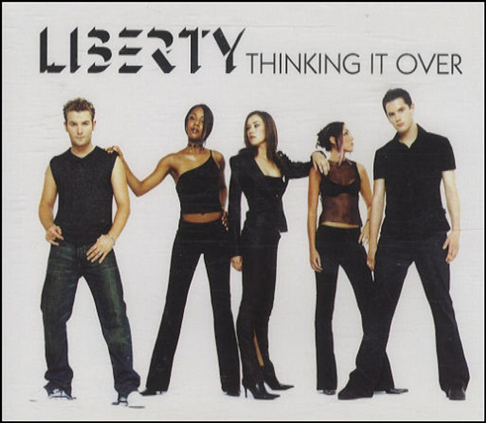 Liberty X Thinking It Over UK Promo CD single (CD5 / 5") WR5017773P