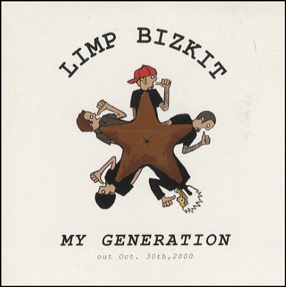 Limp Bizkit My Generation German Promo CD single — RareVinyl.com